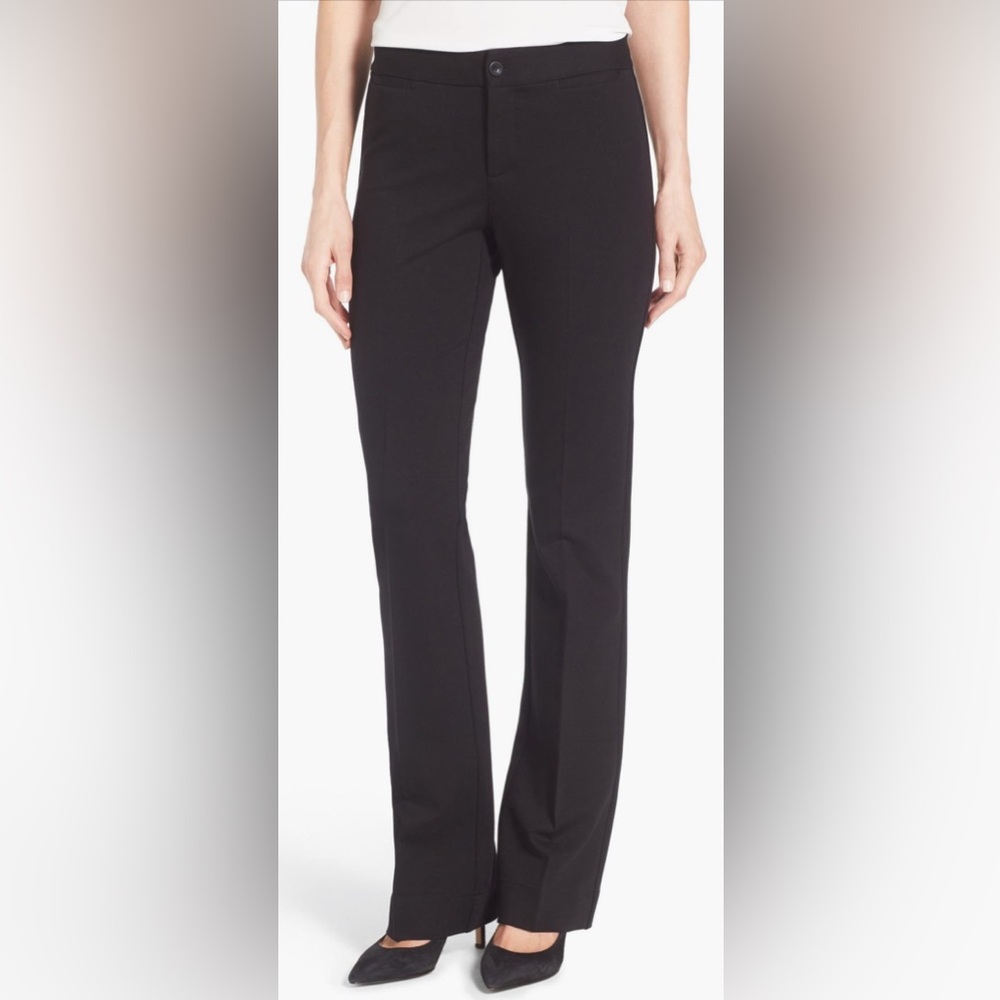 🆕 NYDJ Michelle Stretch Ponte Knit Lift Tuck® Technology Trouser Pants | Sz 10P